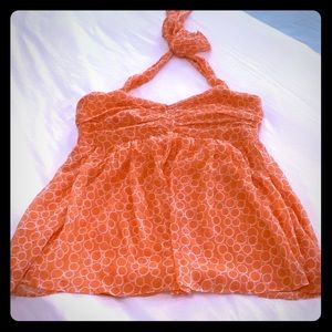 Orange halter neck size 1 torrid top